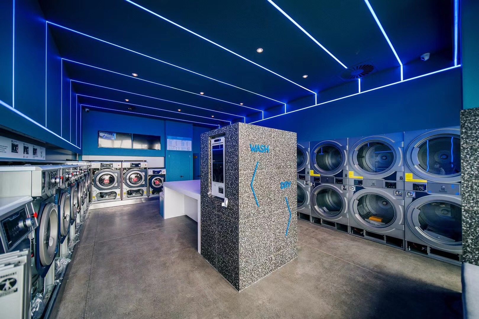 New Zealand Laundromat - Kiosk